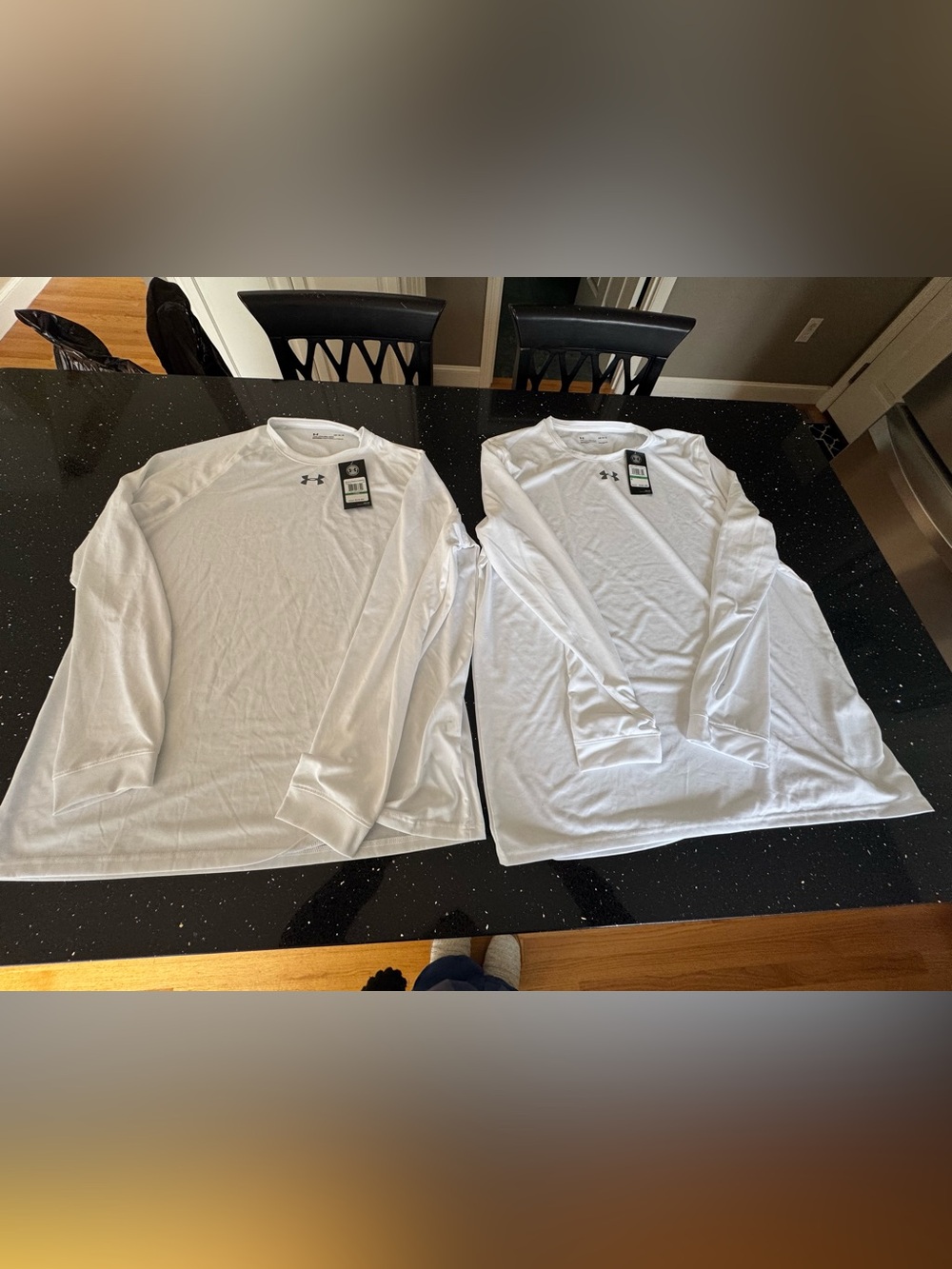 NWT -Under Armour Men’s Long Sleeve Performance Tee - White